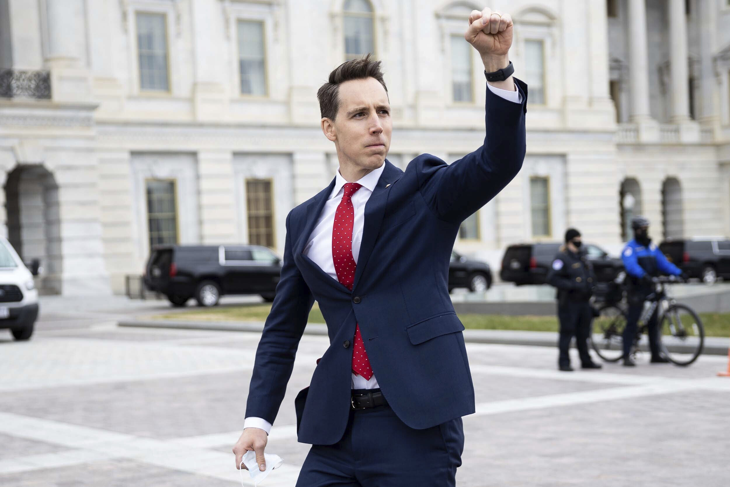 Sen. Josh Hawley becomes a pariah on Capitol Hill
