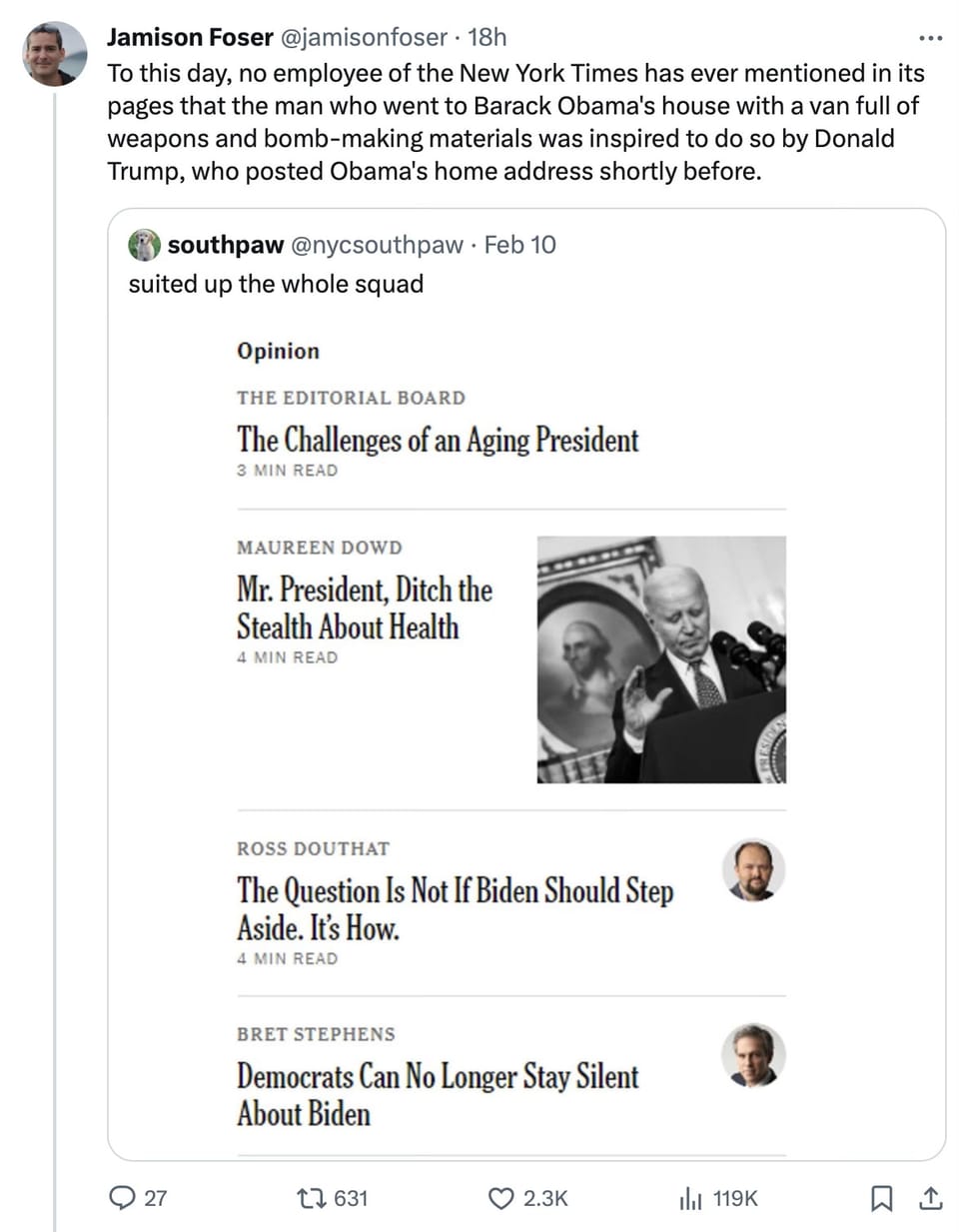 Yes, Democrats should criticize the New York Times