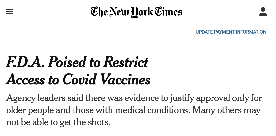 Anti-science Trump regime moves to ban vaccines